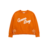 Small Burnt Orange Game Day Sweater