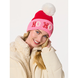 HO HO HO Beanie with Pearls