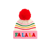 FA LA LA Striped Beanie