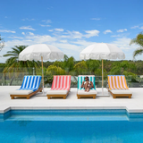 X-Large Pastel Pier Cabana Stripes Quick Dry Towel