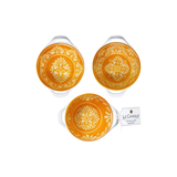 Paloma Orange Mini Handled Bowls