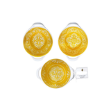 Paloma Yellow Mini Handled Bowls