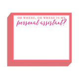 Personal Assistant Short Notepad