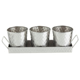 LATTICE 4 PIECE SNACK SET