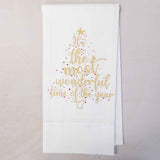 WONDERFUL TIME HEMSTITCH HAND TOWEL