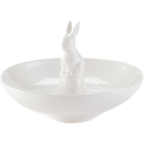 Large Bunny Shallow Serving Bowl