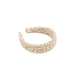 GOLD TEXTURE WOVEN HEADBAND