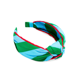 Green Stripe Festive Headband
