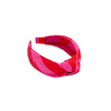 Red Festive Stripe Headband