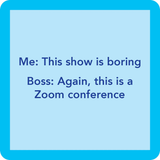 Zoom Meeting Coaster