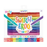 Switch‑Eroo Sparkle Glittery Color Changing Markers