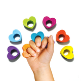 Heart Ring Crayons / Set of 6