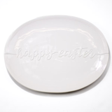 Easter Embossed Oval Platter