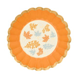 GILDED HARVEST SALAD PLATES