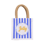 JOLLY STRIPE PETITE GIFT TOTE