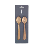 SEDGWICK BRONZE COCKTAIL SPOON SET/ 2