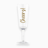 Clear Champagne Flute