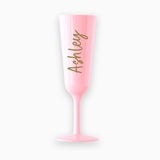 Pink Champagne Flute