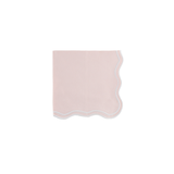 Wavy Lane-Blush Embroidered Napkin