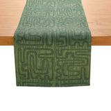 ISLAND CANOPY GREEN TABLE RUNNER