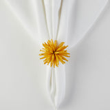 SPIKE NAPKIN RING - YELLOW