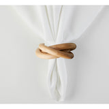 WOODEN 3-RING NAPKIN RING