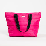 LAYOVER MEDIUM TOTE BAG PINK PUFFER