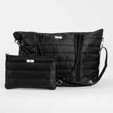 TRIPLE ADVISOR TRAVEL BAG BLACK PUFFER