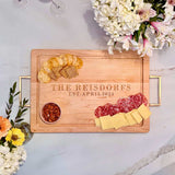 Personalized Maple Wood Cutting + Cheeseboard 20 x 14