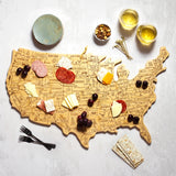 XXL USA Destination Bamboo Cutting Board