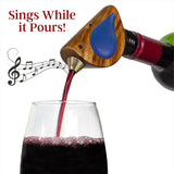 THE SONGBIRD BOTTLE TOPPER - BLUE