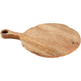 WOODEN SERVING BOARD ROUND
