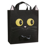 BLACK CAT FELT BAG
