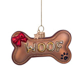 Dog Bone Christmas Ornament