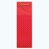 RED GOLD SWISS DOTS BOTTLE BAG