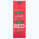 RED WILL DO BOTTLE BAG