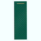 GOLD SWISS DOT EVERGREEN BOTTLE BAG