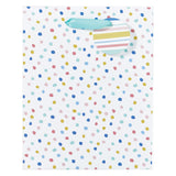 HAPPY STRIPES AND DOTS MEDIUM TOTE BAG