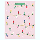 RAINBOW UNICORN SANTA MEDIUM GIFT BAG
