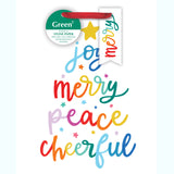 BRIGTH HOLIDAY INSPIRATION MEDIUM GIFT BAG