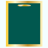 GREEN GOLD ELEGANCE MEDIUM GIFT BAG