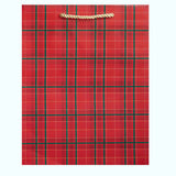 PLAID TIDINGS LARGE GIFT BAG