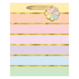 PASTEL PINWHEEL LARGE TOTE BAG