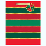 CHRISTMAS PINWHEEL LARGE GIFT BAG