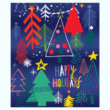HAPPY HOLIDAY TREES JUMBO GIFT BAG