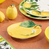 3-D Lemon Dessert Plate