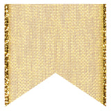 1.5" GOLD TRIM DAZZLE RIBBON