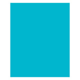 BRIGHT TURQUOISE SOLID TISSUE PAPER