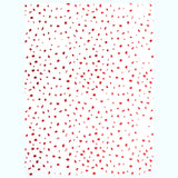 RED FLECKS TISSUE PAPER