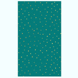 RANDOM GOLD FLECKS-TEAL TISSUE PAPER
